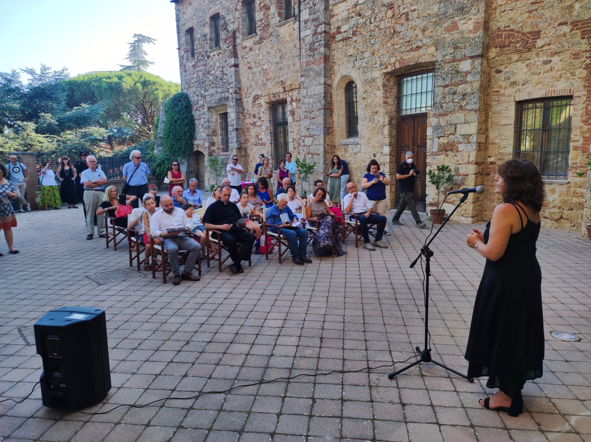 evento nel chiostro del Museo di San Pietro all'Orto