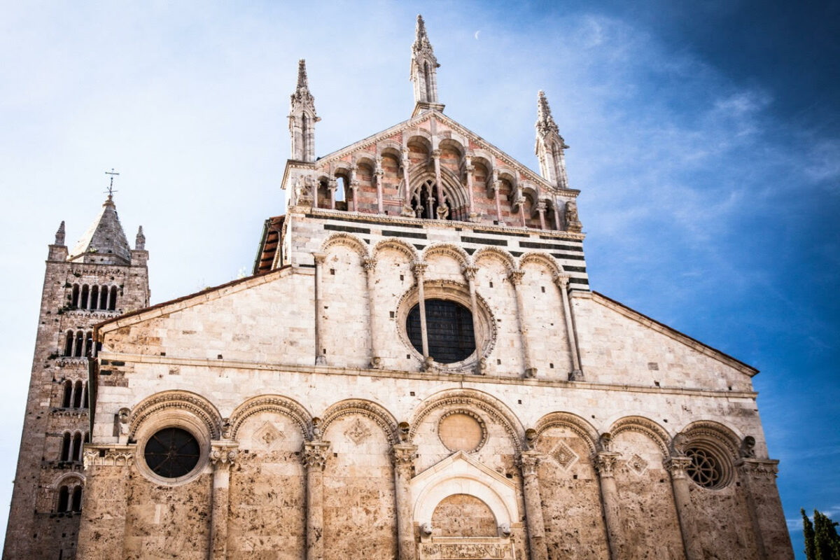 Facciata del duomo di Massa Marittima