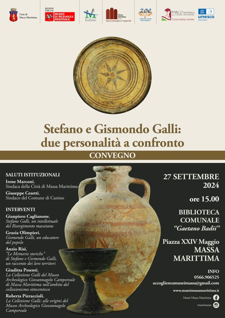 Locandina convegno Stefano e Gismondo Galli